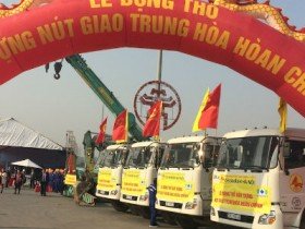 Động thổ cải tạo nút giao Trung Hòa - Đại lộ Thăng Long gần 1.100 tỷ