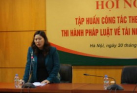 Bộ Tài nguyên và Môi trường có nữ thứ trưởng