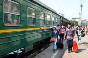 Tăng thêm một số đôi tàu phục vụ Tết