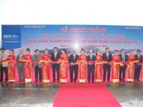 Khánh thành Nhà ga hành khách Cảng hàng không Vinh