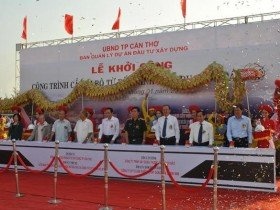 Cần Thơ khởi công 3 công trình trọng điểm