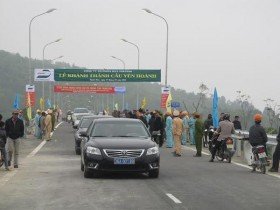 Thanh Hóa khánh thành cầu Yên Hoành nối 2 bờ sông Mã