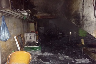 Cháy tại khu tập thể Thành Công, không có thiệt hại về người