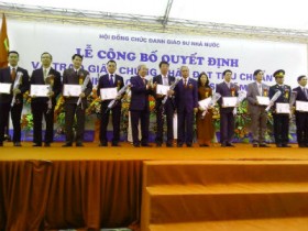 Phong chức danh Giáo sư, Phó giáo sư cho 644 nhà giáo