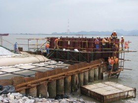 Dự án tỷ đô Cảng Lạch Huyện triển khai đúng tiến độ