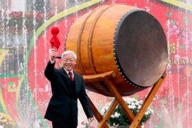 Tưng bừng khai hội Báo Xuân 2015