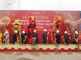Vingroup khởi công Trung tâm thương mại tại Hải Phòng 600 tỷ đồng