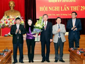 Nữ Bí thư tỉnh Vĩnh Phúc sinh năm 1966