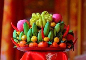 Bày mâm ngũ quả ngày Tết sao cho đẹp?