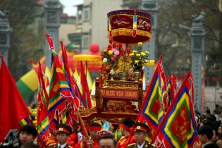 Tưng bừng khai hội Gò Đống Đa 2015