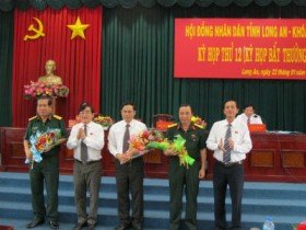 Phê chuẩn Phó chủ tịch tỉnh Long An