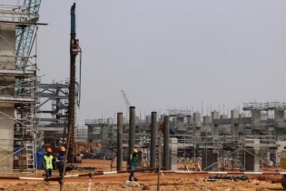 Tiến độ dự án Lọc hóa dầu Nghi Sơn đạt 32%