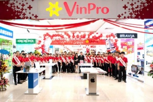 Hệ thống công nghệ - điện máy VinPro đồng loạt khai trương