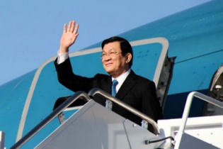 Chủ tịch nước Trương Tấn Sang sẽ thăm làm việc tại Lào