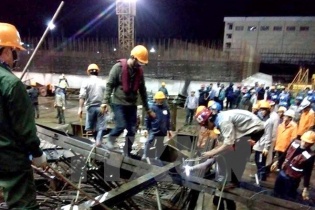 Đã có văn bản đề nghị làm rõ nguyên nhân sập giàn giáo Formosa