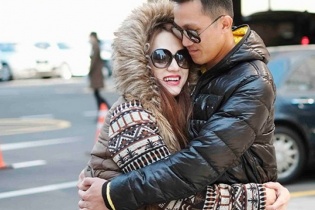 Hương Giang Idol và bạn trai tình tứ tại Seoul