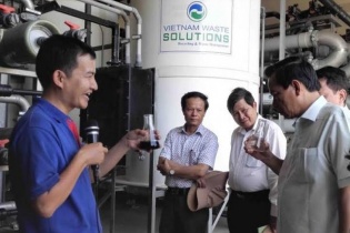 Phó chủ tịch Hà Nội thăm Khu xử lý chất thải Đa Phước