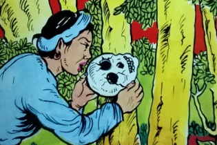 Truyện cổ tích biến tấu "Sọ Dừa" thành "sọ người"