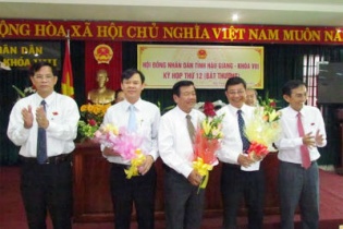 Hậu Giang có Phó chủ tịch tỉnh mới