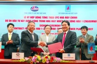 Dự án điện 2 tỷ USD chọn tổng thầu EPC trong nước