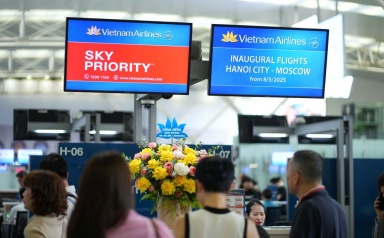 Vietnam Airlines chính thức nối lại đường bay thẳng đến Nga