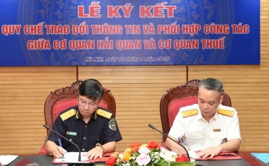 Thuế - Hải quan ký Quy chế mới về trao đổi thông tin chống gian lận