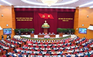 Thông báo Hội nghị lần thứ 12 Ban Chấp hành Trung ương Đảng khóa XIII