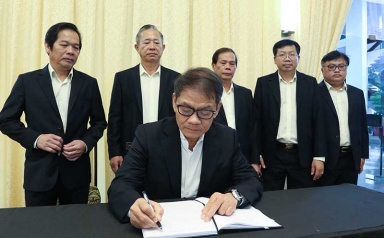 Chủ tịch Thaco xúc động, hứa thực hiện hoài bão của nguyên Chủ tịch nước Trần Đức Lương