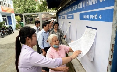 TP.HCM: Chức danh trưởng, phó khu phố mới sẽ được chỉ định