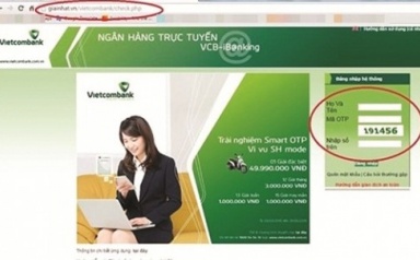 Vietcombank cảnh báo thủ đoạn lừa đảo đổi quà để lấy thông tin thẻ ngân hàng
