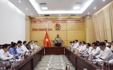 Nghệ An làm việc với Tập đoàn SK (Hàn Quốc) thu hút đầu tư