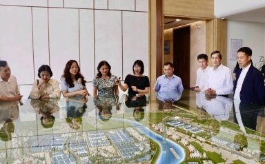 Mở rộng hợp tác đầu tư giữa doanh nghiệp Thái Bình và Hưng Yên tại KCN Liên Hà Thái