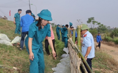 Hà Nội chủ động phòng chống thiên tai theo phương châm “4 tại chỗ”