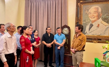 Viện Doanh trí tổ chức lễ tưởng niệm, tri ân Đại tướng Võ Nguyên Giáp