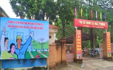 Xã Đoài Phương xây dựng nông thôn mới bền vững với mô hình nông nghiệp hiện đại