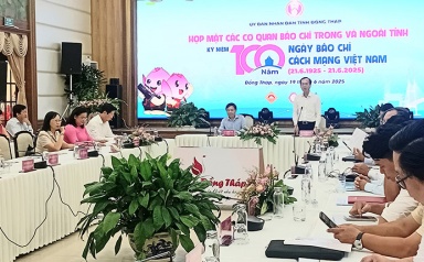 Báo chí đồng hành kiến tạo, đưa Đất Sen hồng Đồng Tháp vươn xa