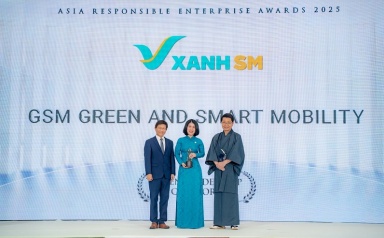 Xanh SM  được vinh danh giải thưởng Lãnh đạo Xanh châu Á năm 2025