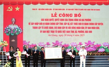 Phó Thủ tướng Mai Văn Chính yêu cầu tỉnh An Giang tập trung triển khai ba nhiệm vụ trọng tâm