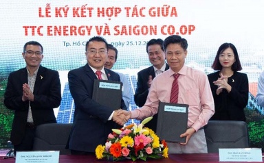 Saigon Co.op bắt tay TTC Energy triển khai hệ thống điện mặt trời áp mái