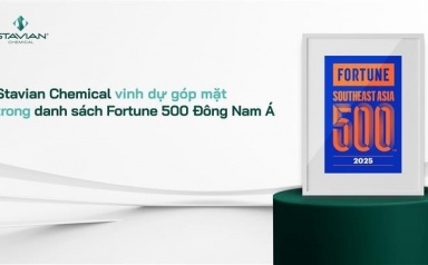 Stavian Hóa chất lần đầu có tên trong danh sách Fortune 500 khu vực Đông Nam Á năm 2025