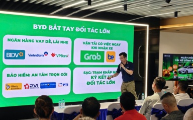 BYD tiếp cận mạnh khối tài xế công nghệ 
