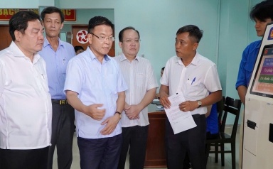 Phó thủ tướng Lê Thành Long làm việc với tỉnh An Giang về vận hành chính quyền địa phương 2 cấp