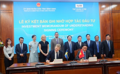 Bình Định phê duyệt dự án tái chế vải của Tập đoàn Syre có vốn 1 tỷ USD