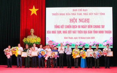 Ninh Thuận huy động xã hội hóa hơn 29 tỷ đồng xóa nhà tạm