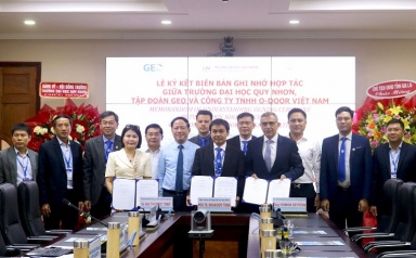 Đại học Quy Nhơn hợp tác với Tập đoàn GEO về nhân lực ngành năng lượng tái tạo