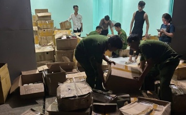 Tây Ninh: Triệt phá đường dây sản xuất, buôn bán mỹ phẩm giả quy mô lớn