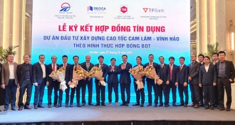 Hoàn thành thu xếp tín dụng cho Dự án PPP cao tốc Cam Lâm - Vĩnh Hảo