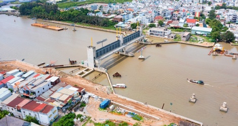 Dự án chống ngập 10.000 tỷ đồng tại TP.HCM hoàn thành vào năm 2026