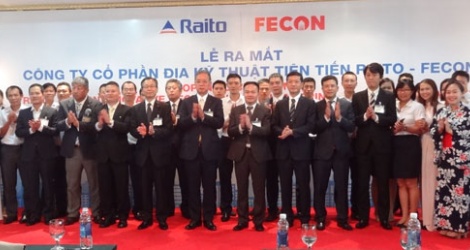 RAITO (Nhật Bản) bắt tay FECON thành lập công ty địa kỹ thuật tiên tiến ...