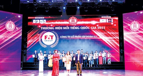 F.I.T Group được vinh danh Top 10 thương hiệu nổi tiếng quốc gia 2025